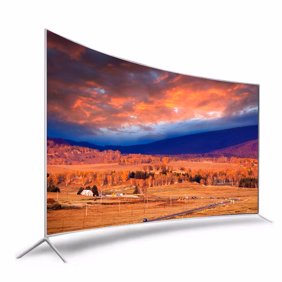 New Cheap 43 Inch Hot Selling New Product Screen LED Television 4K Curved Smart TV